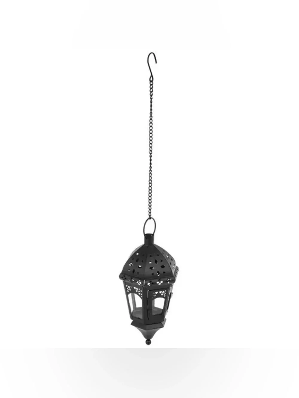 Black Metal Hanging Lantern
